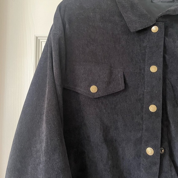 Black corduroy jacket - Picture 2 of 3